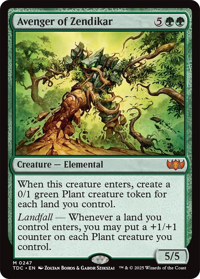 Image for Avenger of Zendikar (247) (TDC)