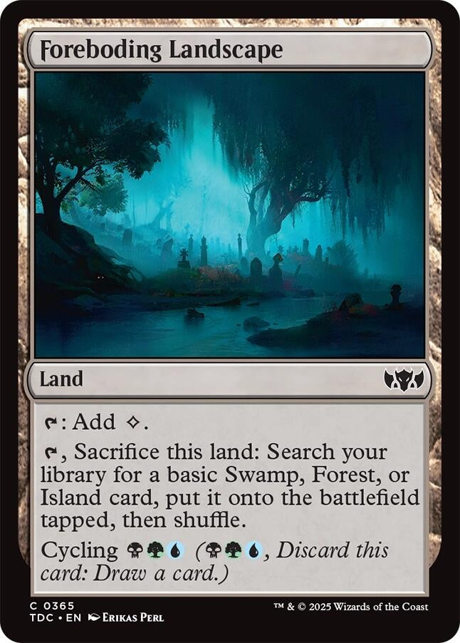Image for Foreboding Landscape (365) (TDC)