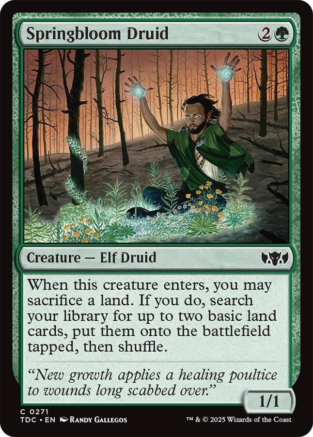 Image for Springbloom Druid (271) (TDC)