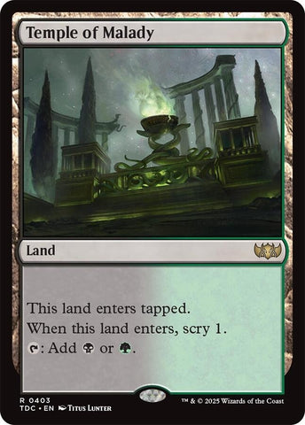 Image for Temple of Malady (403) (TDC)