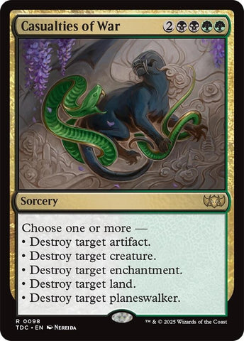 Image for Casualties of War (98) (TDC)