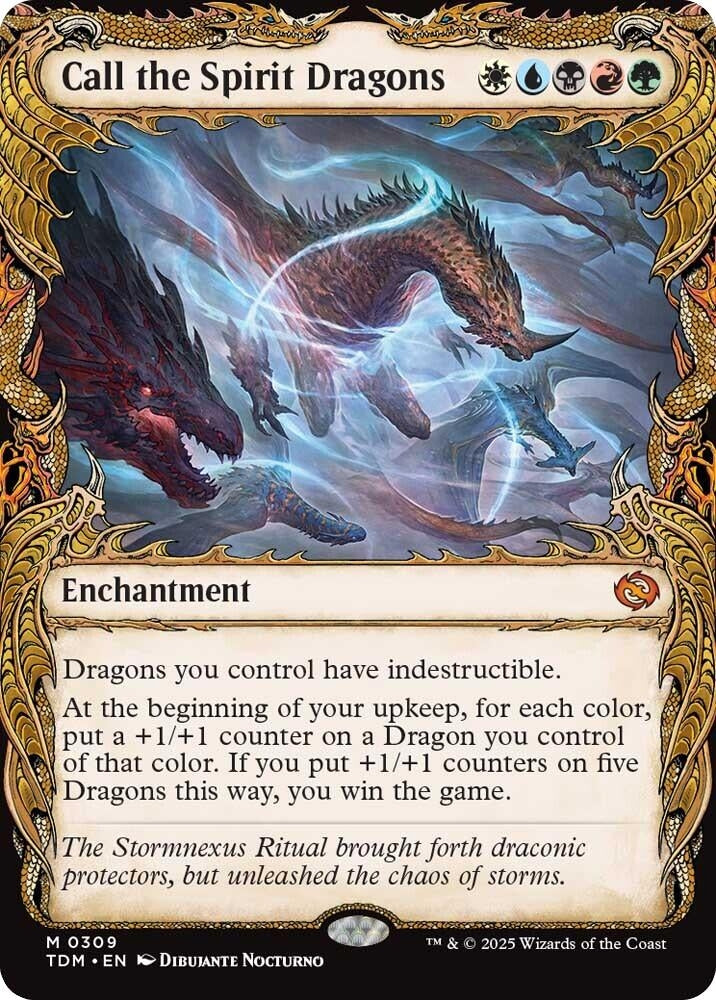 Image for Call the Spirit Dragons (Showcase) (309) (TDM)