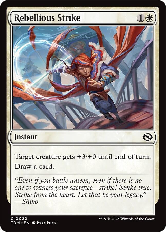 Image for Rebellious Strike (20) (TDM)