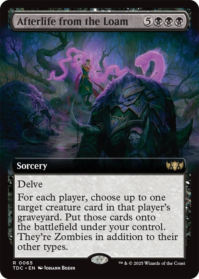 Image for Afterlife from the Loam (Extended Art) (65) (TDC)