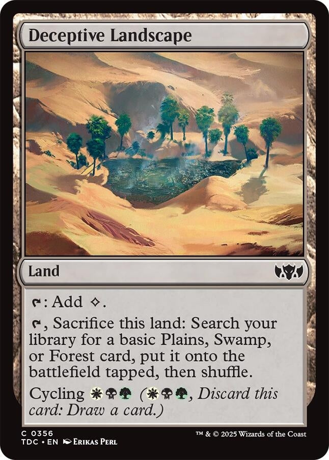 Image for Deceptive Landscape (356) (TDC)
