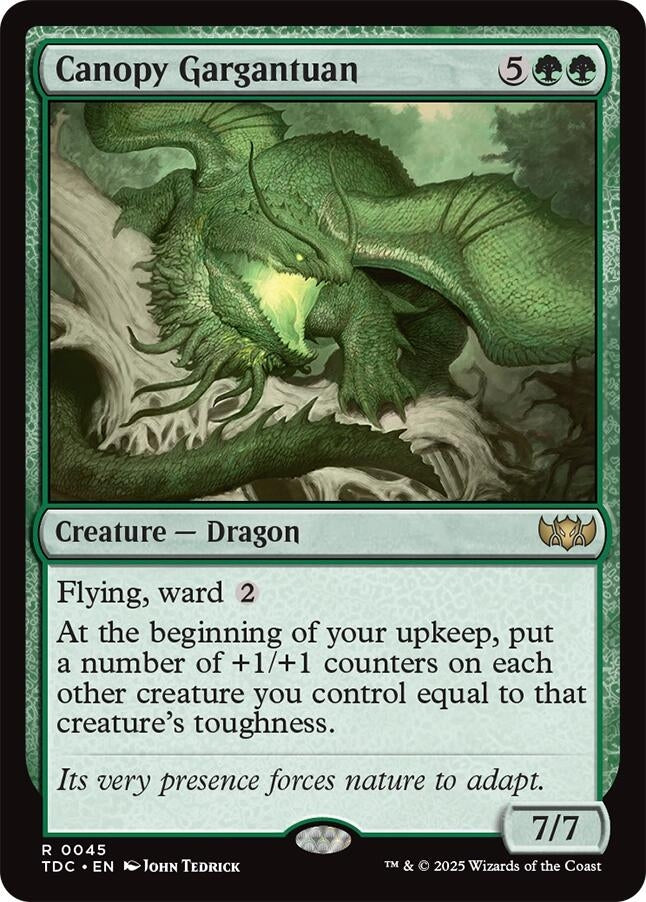 Image for Canopy Gargantuan (45) (TDC)
