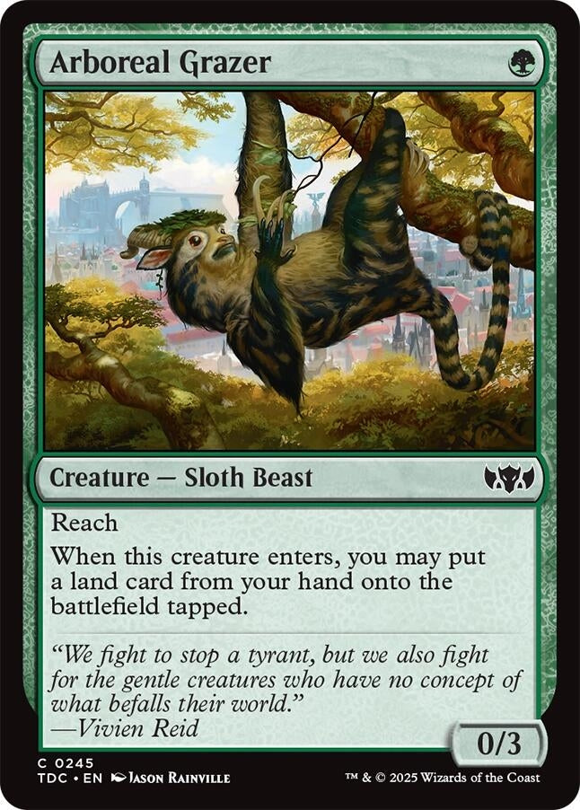 Image for Arboreal Grazer (245) (Commander: Tarkir: Dragonstorm) - Magic: The Gathering