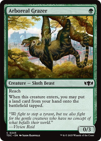 Image for Arboreal Grazer (245) (Commander: Tarkir: Dragonstorm) - Magic: The Gathering