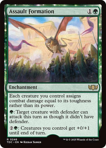 Image for Assault Formation (246) (Commander: Tarkir: Dragonstorm) - Magic: The Gathering