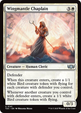 Image for Wingmantle Chaplain (141) - Magic: The Gathering
