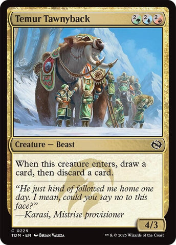 Image for Temur Tawnyback (229)