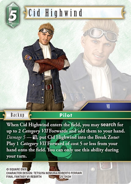 Cid Highwind (25-043H) (25)