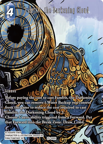 Famfrit, the Darkening Cloud (Full Art) (25-088H) (25)