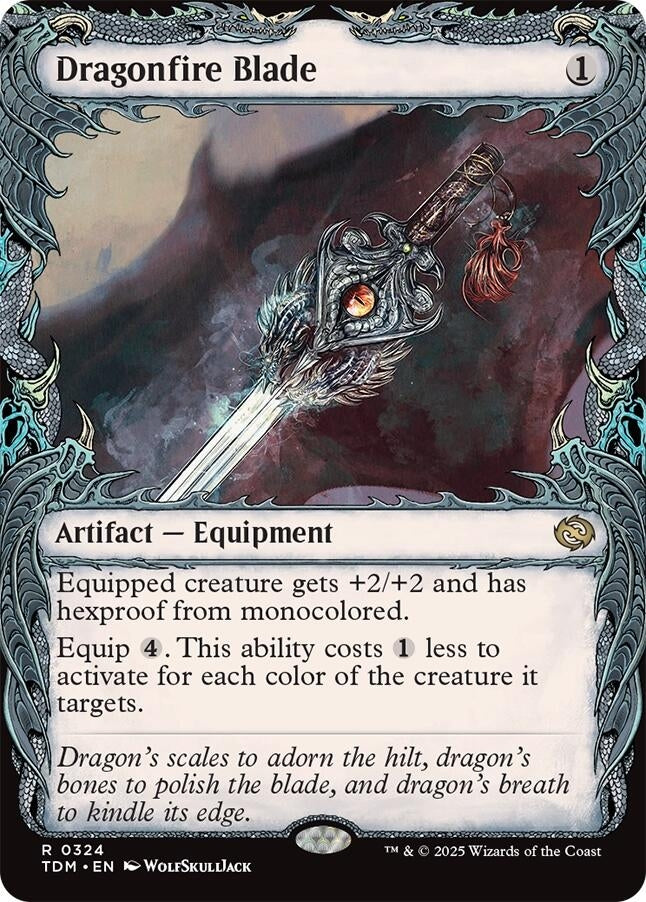 Image for Dragonfire Blade (Showcase) (324)
