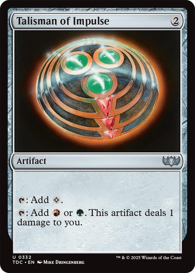 Image for Talisman of Impulse (332)