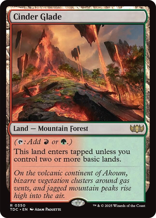 Image for Cinder Glade (350)