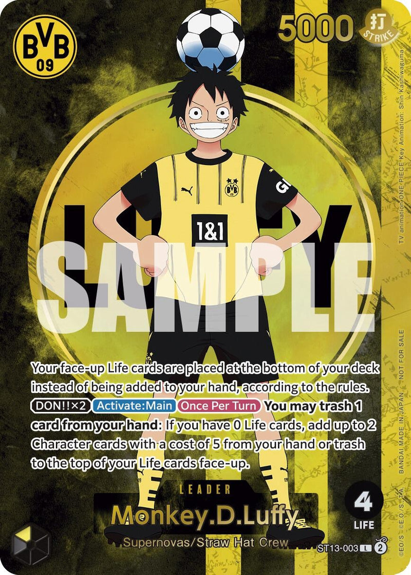 Image for Monkey.D.Luffy (BVB x One Piece Campaign) (ST13-003)