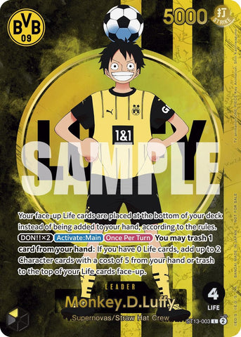 Image for Monkey.D.Luffy (BVB x One Piece Campaign) (ST13-003)