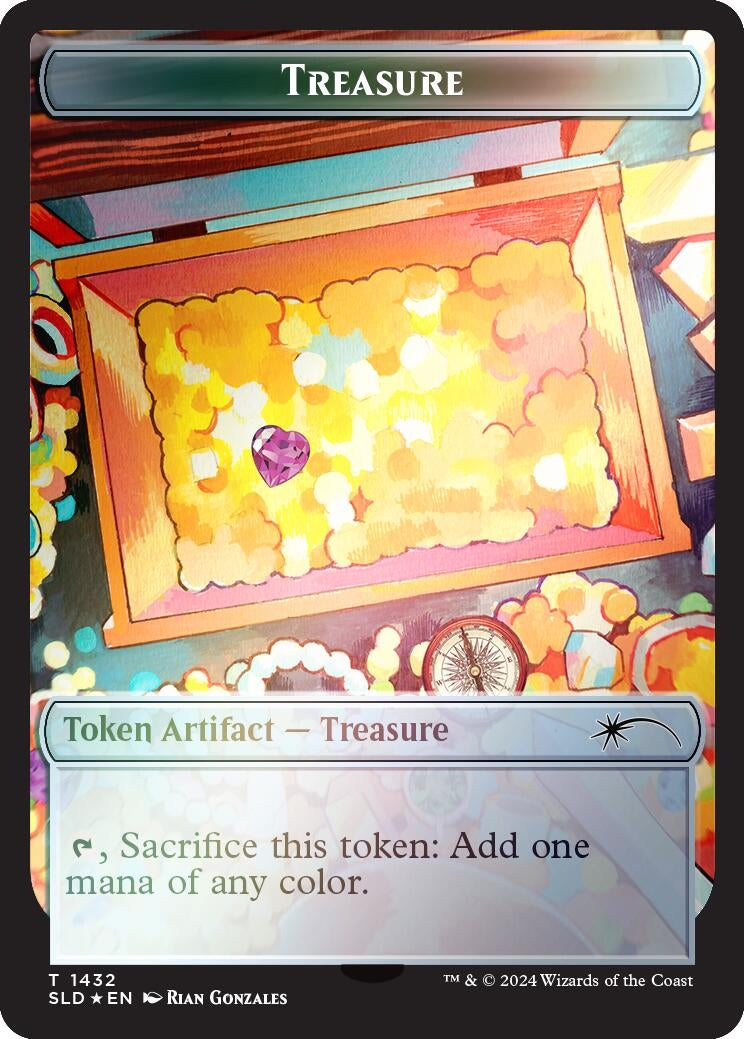 Image for Treasure Token (1432) (Rainbow Foil) (1432)