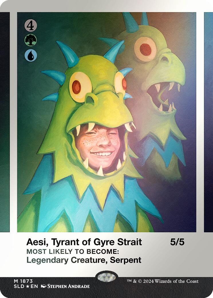 Image for Aesi, Tyrant of Gyre Strait (Rainbow Foil) (1873)