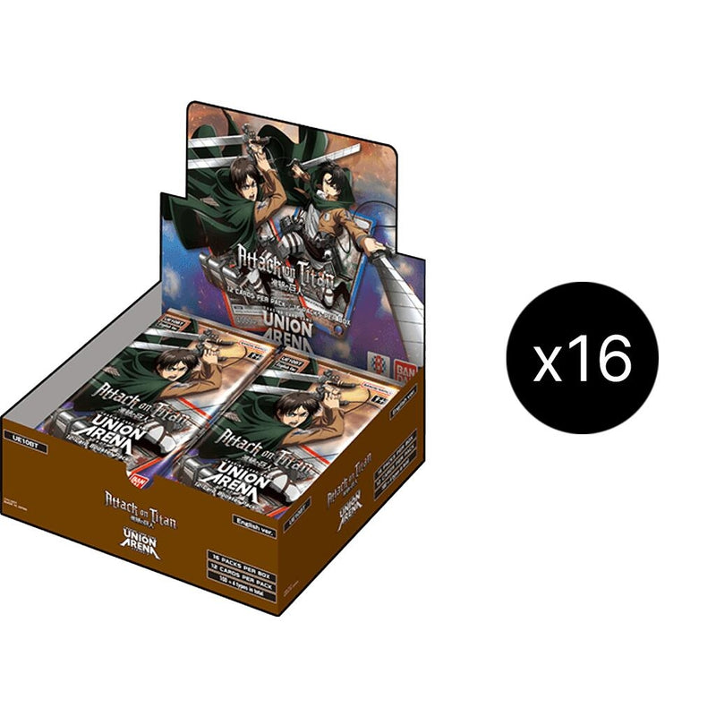 Image for Attack on Titan - Booster Box Case - Union Arena