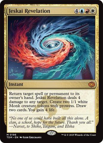 Image for Jeskai Revelation (196)