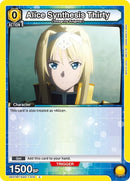 Image for Alice Synthesis Thirty (010) (Box Topper Foil) (UE07BT/SAO-1-010)