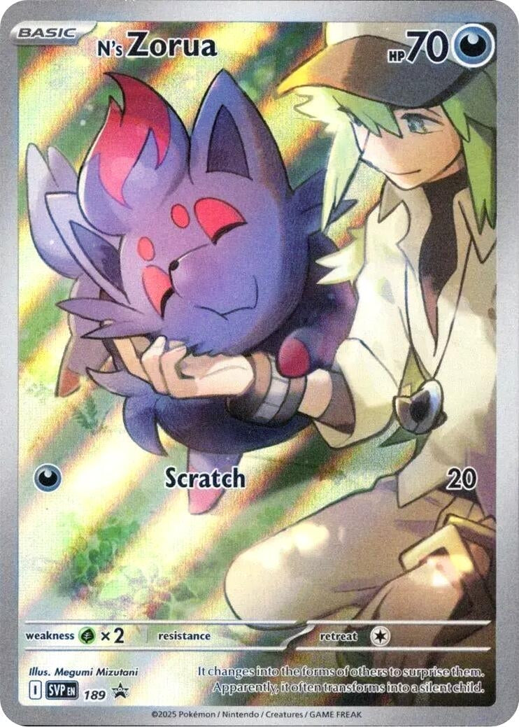 Image for N's Zorua - 189 (189) (SV: Scarlet & Violet Promo Cards) - Pokemon