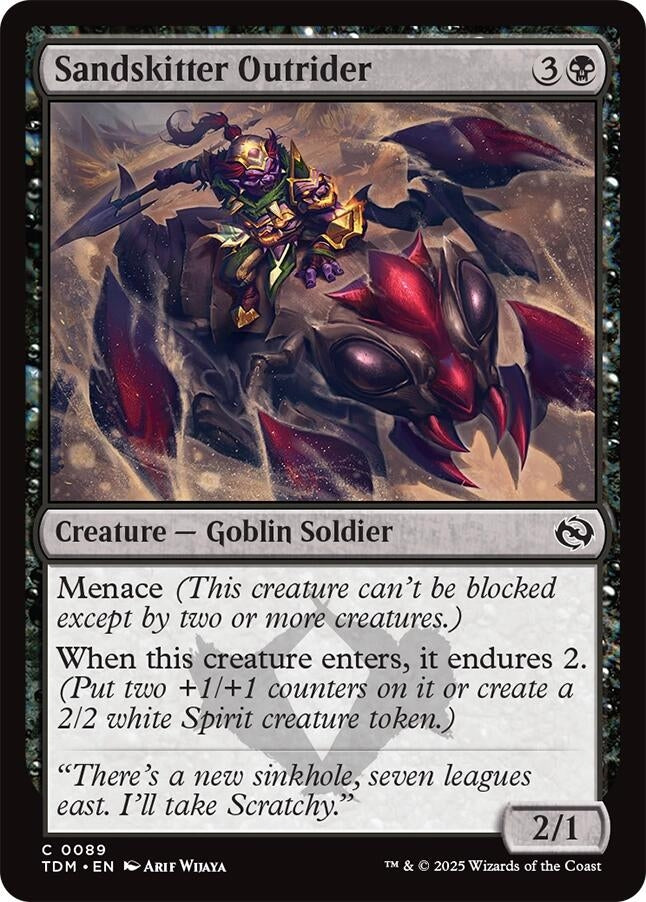 Image for Sandskitter Outrider (89)