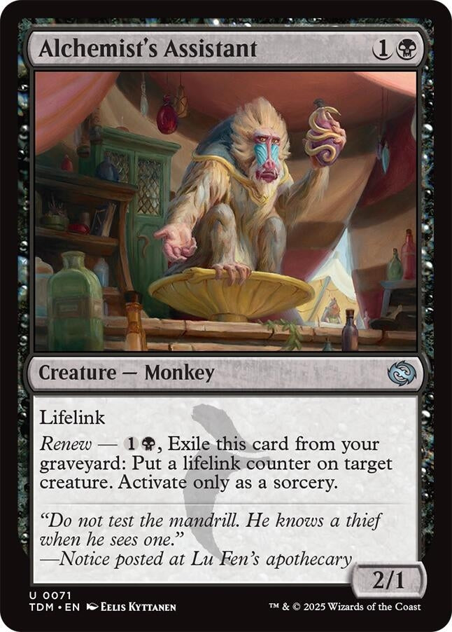 Image for Alchemist's Assistant (71)
