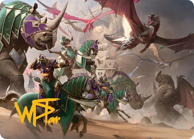 Image for United Battlefront Art Card (5/54) (Gold-Stamped Signature) (5)