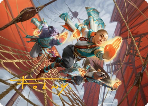 Image for Aligned Heart Art Card (52/54) (Gold-Stamped Signature) (52)