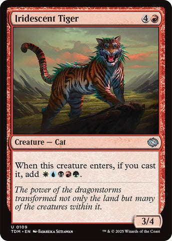 Image for Iridescent Tiger (109)
