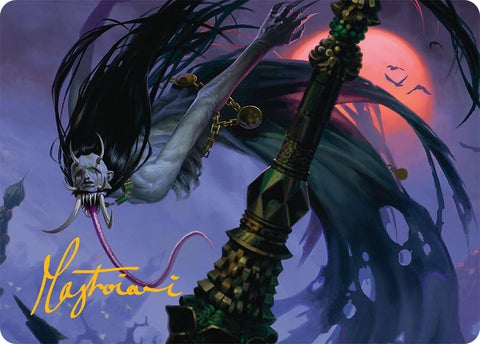 Image for Qarsi Revenant Art Card (12/54) (Gold-Stamped Signature) (12)