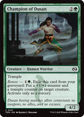 Image for Champion of Dusan (137)