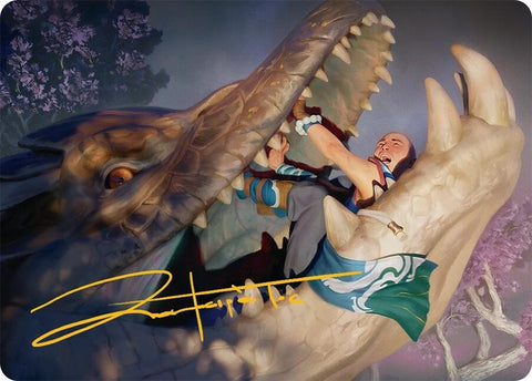 Image for Jaws of Defeat Art Card (53/54) (Gold-Stamped Signature) (53)