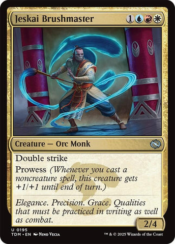 Image for Jeskai Brushmaster (195)