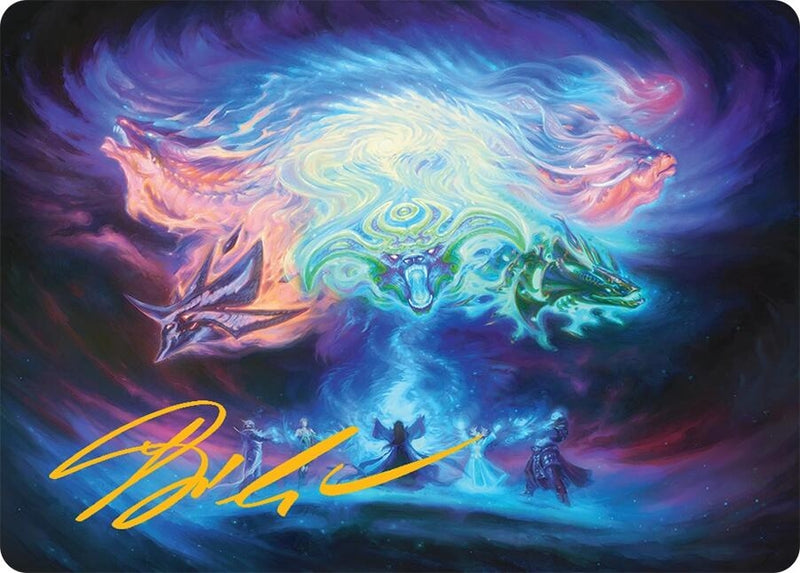 Image for Call the Spirit Dragons Art Card (21/54) (Gold-Stamped Signature) (21)
