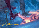 Image for Dragonback Assault Art Card (22/54) (Gold-Stamped Signature) (22)