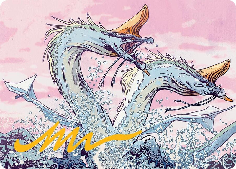 Image for Twinmaw Stormbrood Art Card (39/54) (Gold-Stamped Signature) (39)