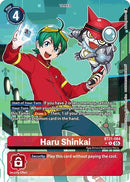 Image for Haru Shinkai (Alternate Art) (BT21-084 R) (World Convergence) (BT-21) - Digimon Card Game