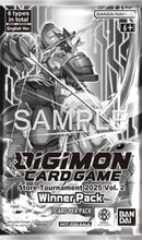 Image for Store Tournament 2025 Vol.2 Winner Pack - Digimon Card Game