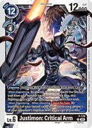 Image for Justimon: Critical Arm (Store Tournament 2025 Vol.2 Participation Pack) (P-179 P) (Digimon Promotion Cards) (D-PR) - Digimon Card Game