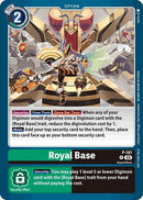 Image for Royal Base (Store Tournament 2025 Vol.2 Participation Pack) (P-181 P) (Digimon Promotion Cards) (D-PR) - Digimon Card Game