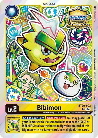 Image for Bibimon (Regionals 25-26 Champion Card Set Season 1) (BT20-003 C)