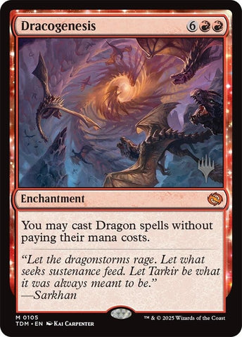 Image for Dracogenesis (105) (Promo Pack: Tarkir: Dragonstorm) - Magic: The Gathering