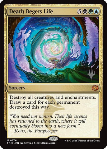 Image for Death Begets Life (176) (Promo Pack: Tarkir: Dragonstorm) - Magic: The Gathering