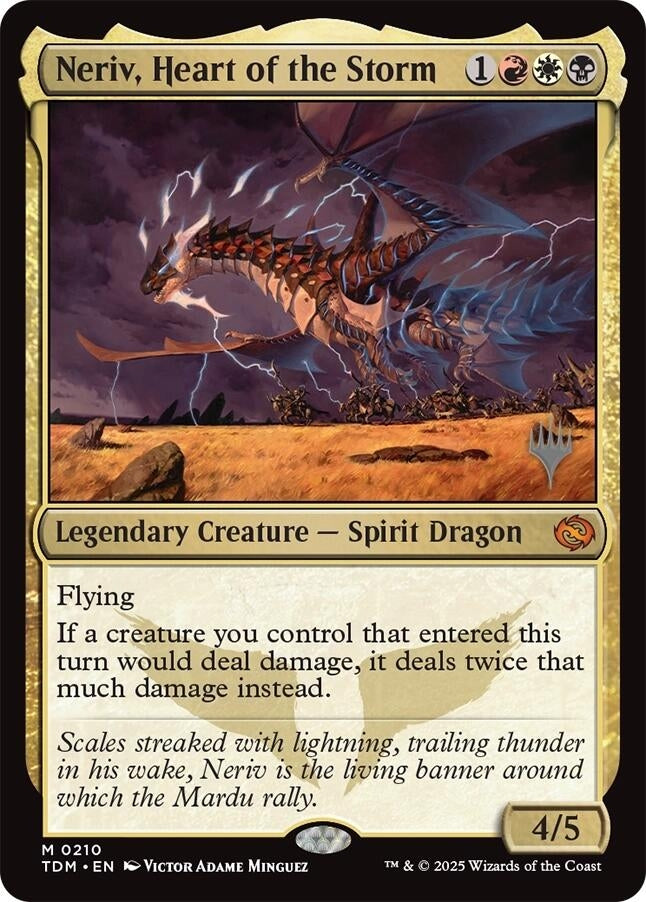 Image for Neriv, Heart of the Storm (210) - Magic: The Gathering