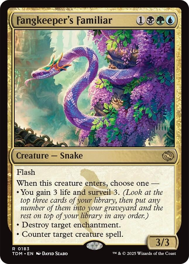 Fangkeeper's Familiar (183) (Promo Pack: Tarkir: Dragonstorm)
