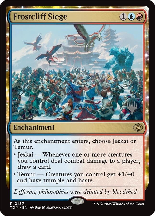 Frostcliff Siege (187) (Promo Pack: Tarkir: Dragonstorm)